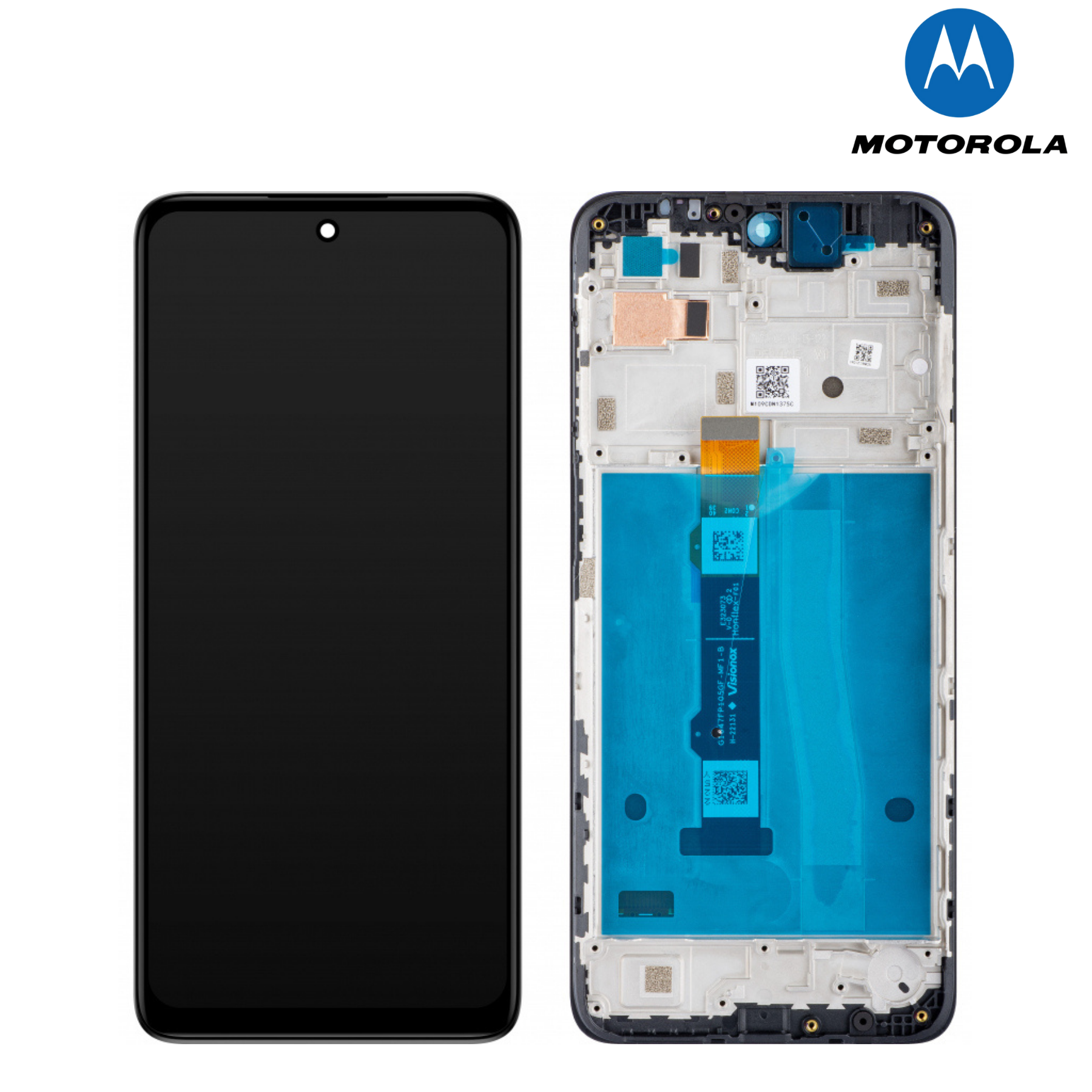 Motorola Edge 40 Lunar Blue Service Pack LCD